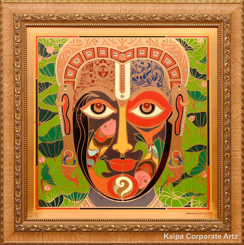 Brass and Copper Painting Art